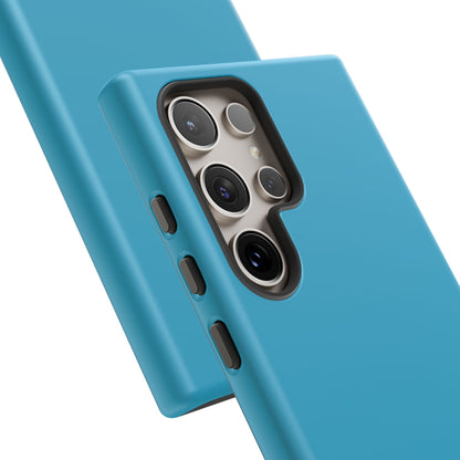 SOLID Blue Spook Tough Case for Samsung