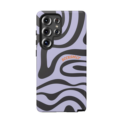 Purple Swirl Phone Case for Samsung