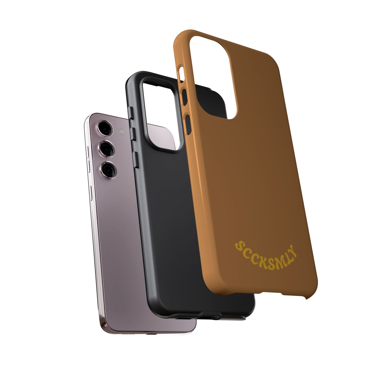 SOLID Spice Caramel Tough Case for Samsung