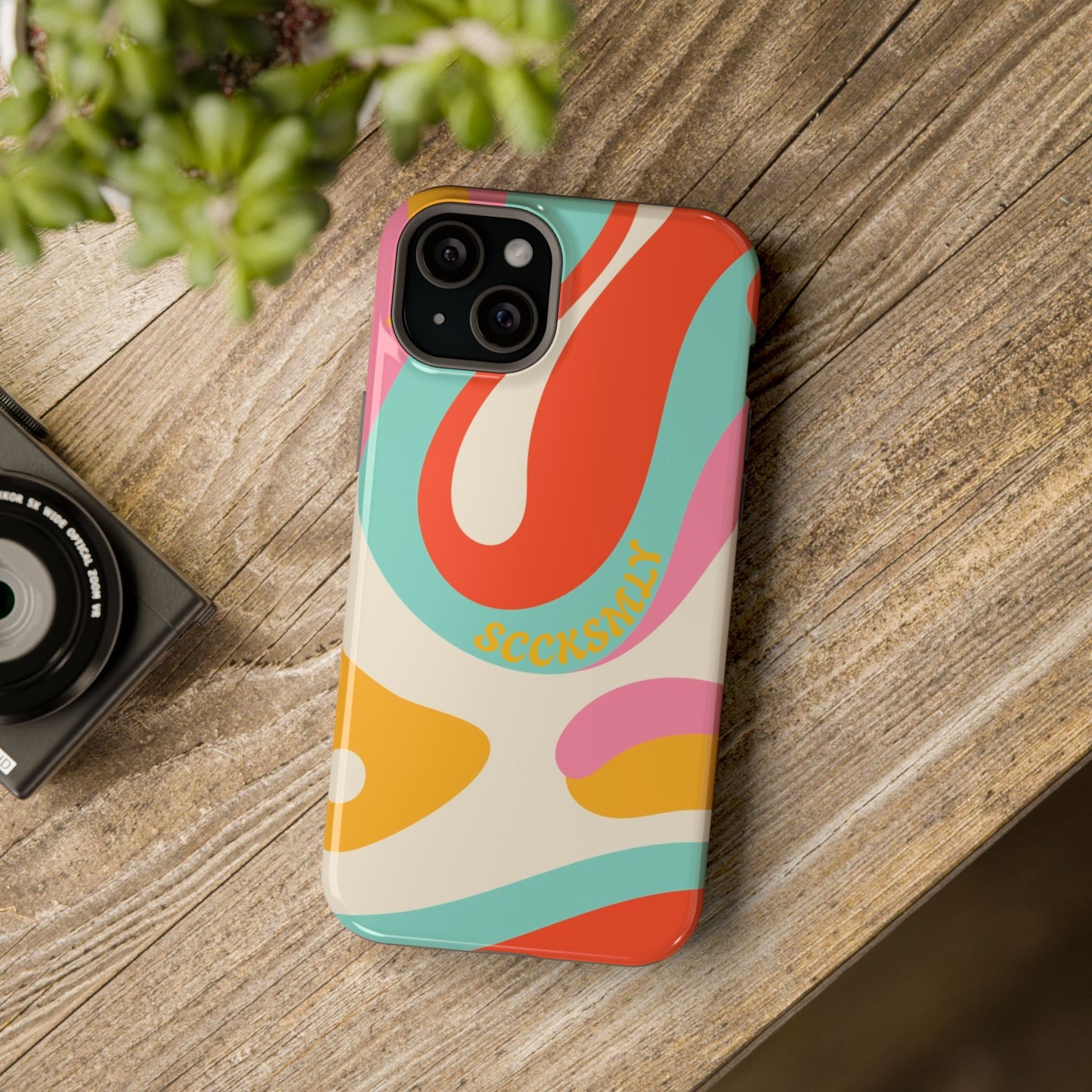 Psychodelic Acid Swirl Phone Case for Apple