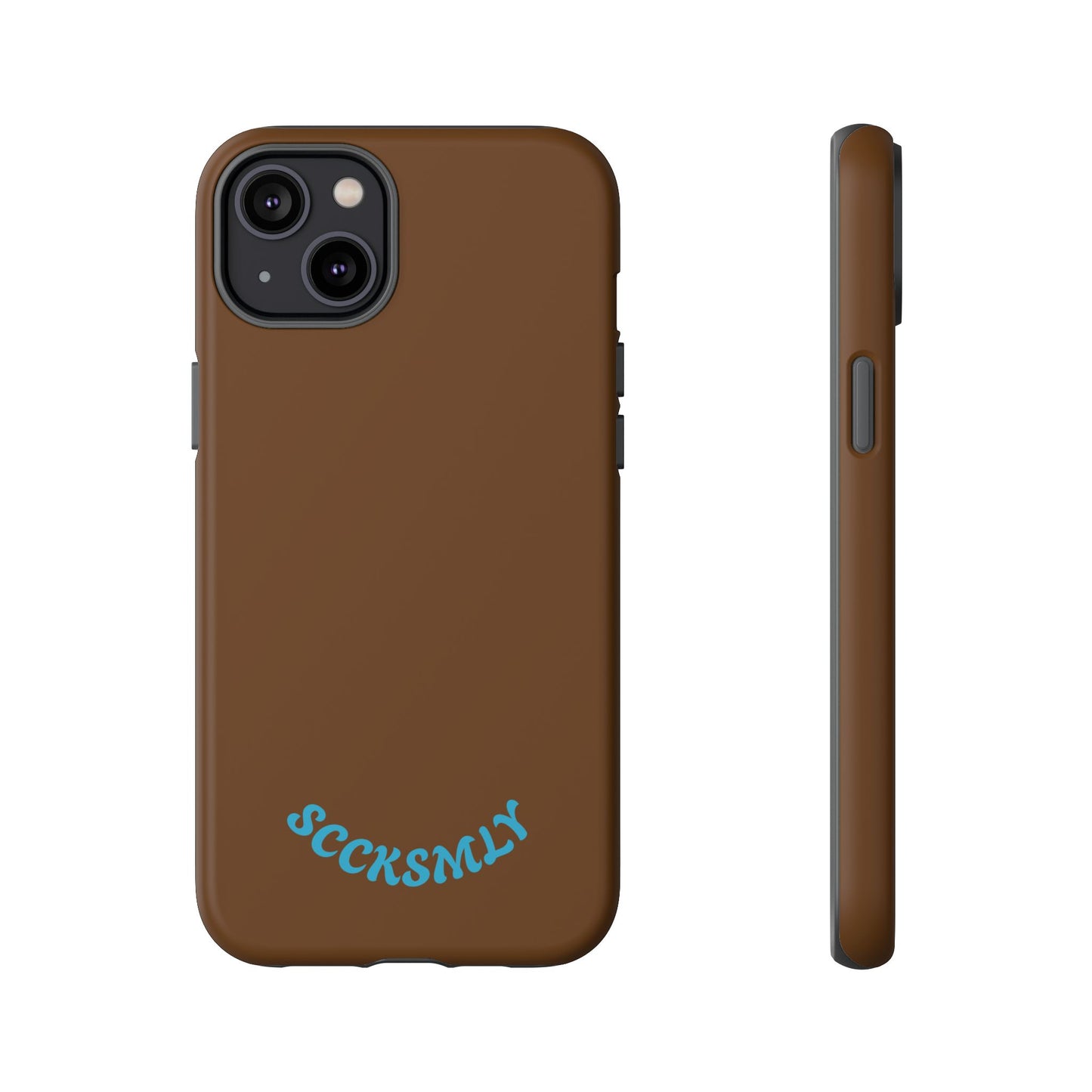 SOLID Chocolate Coco Tough Case for Apple