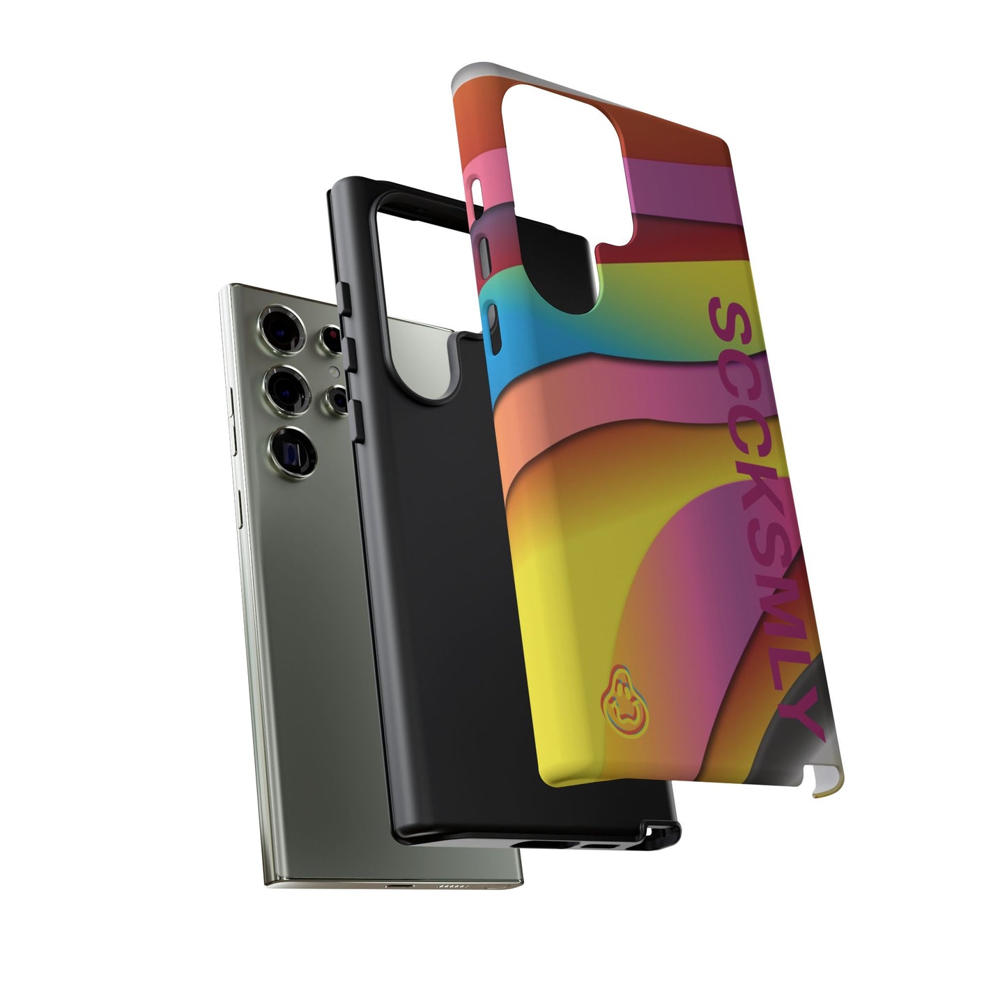 Modern Retro Rainbow Phone Case for Samsung