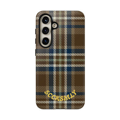 Earth and Sky Plaid Phone Case for Samsung