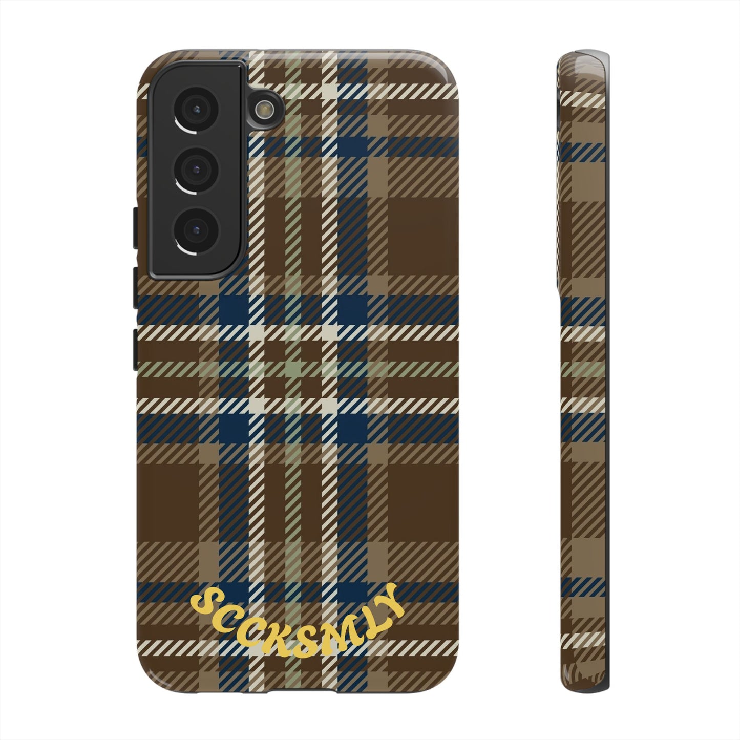 Earth and Sky Plaid Phone Case for Samsung