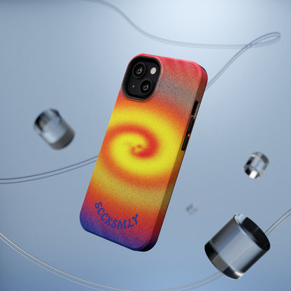 Toxic Spiral Tough Phone Case for Apple