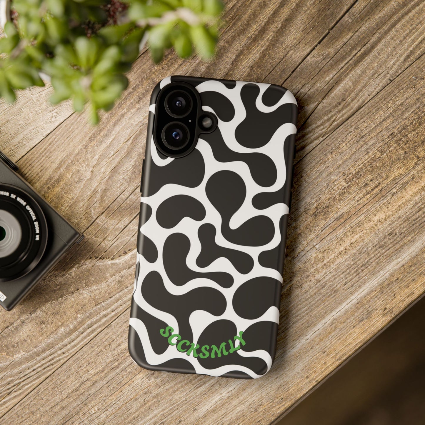 Spotted Oreo Tough Phone Case for Apple