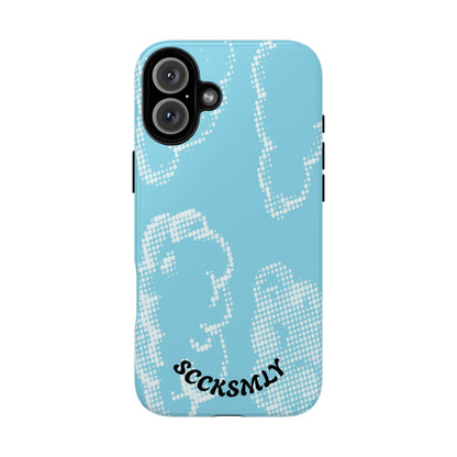 Comic Dot Sky Tough Phone Case for Apple