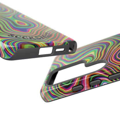 Acid Swirl Phone Case for Samsung
