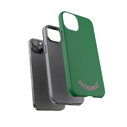 SOLID Garden Pink Tough Case for Apple