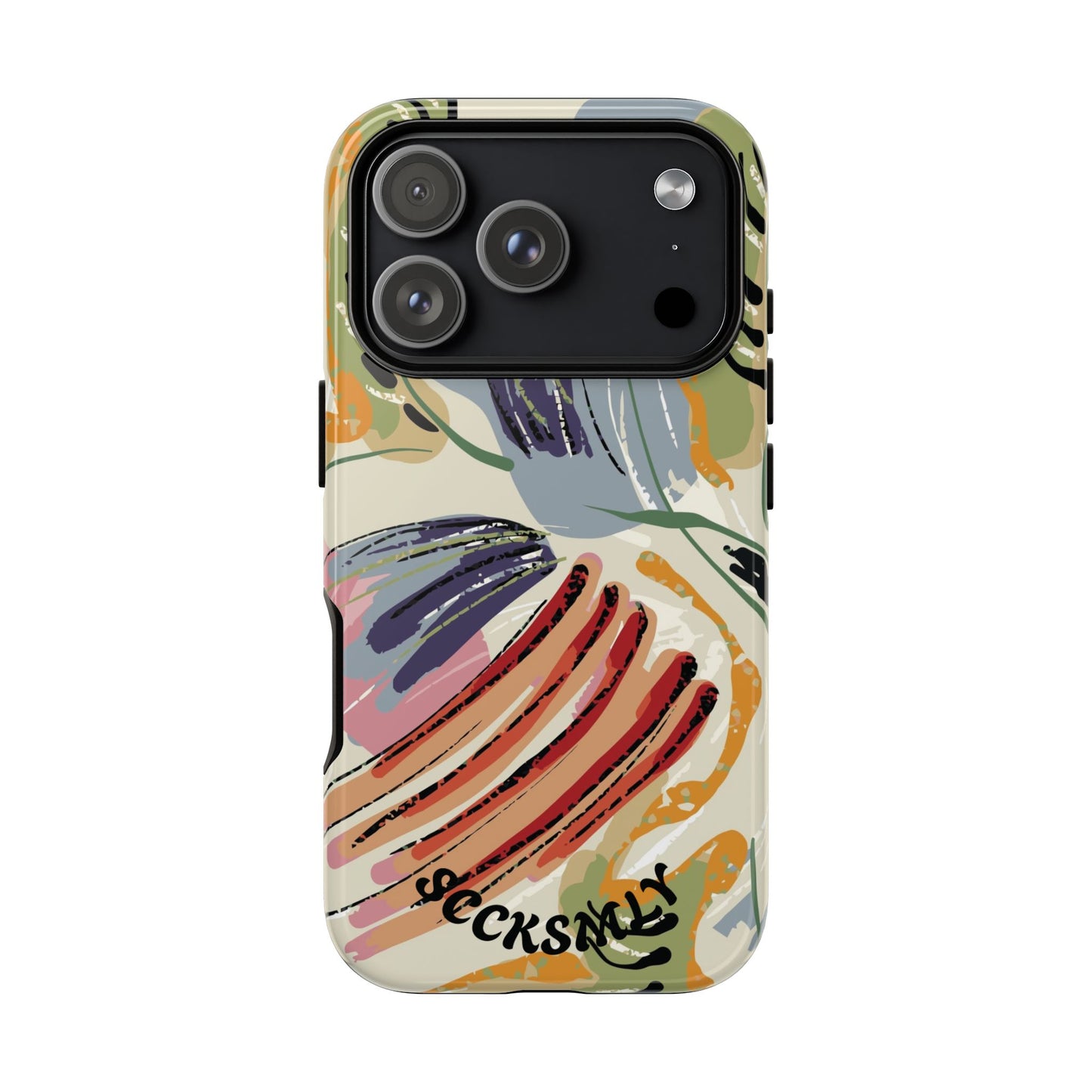 Botanical Strokes Palette Tough Phone Case for Apple