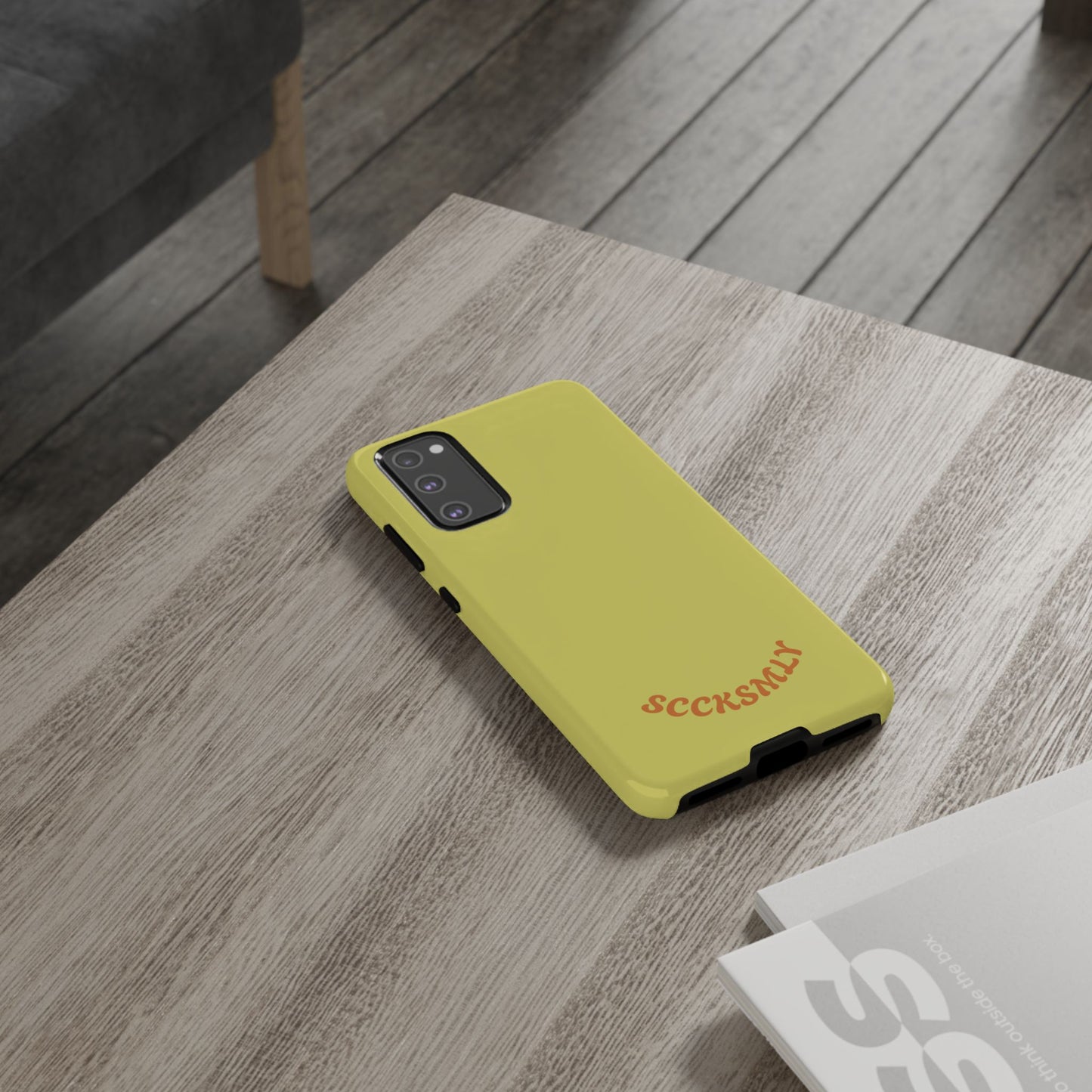 SOLID Lemon Dijon Glaze Tough Case for Samsung