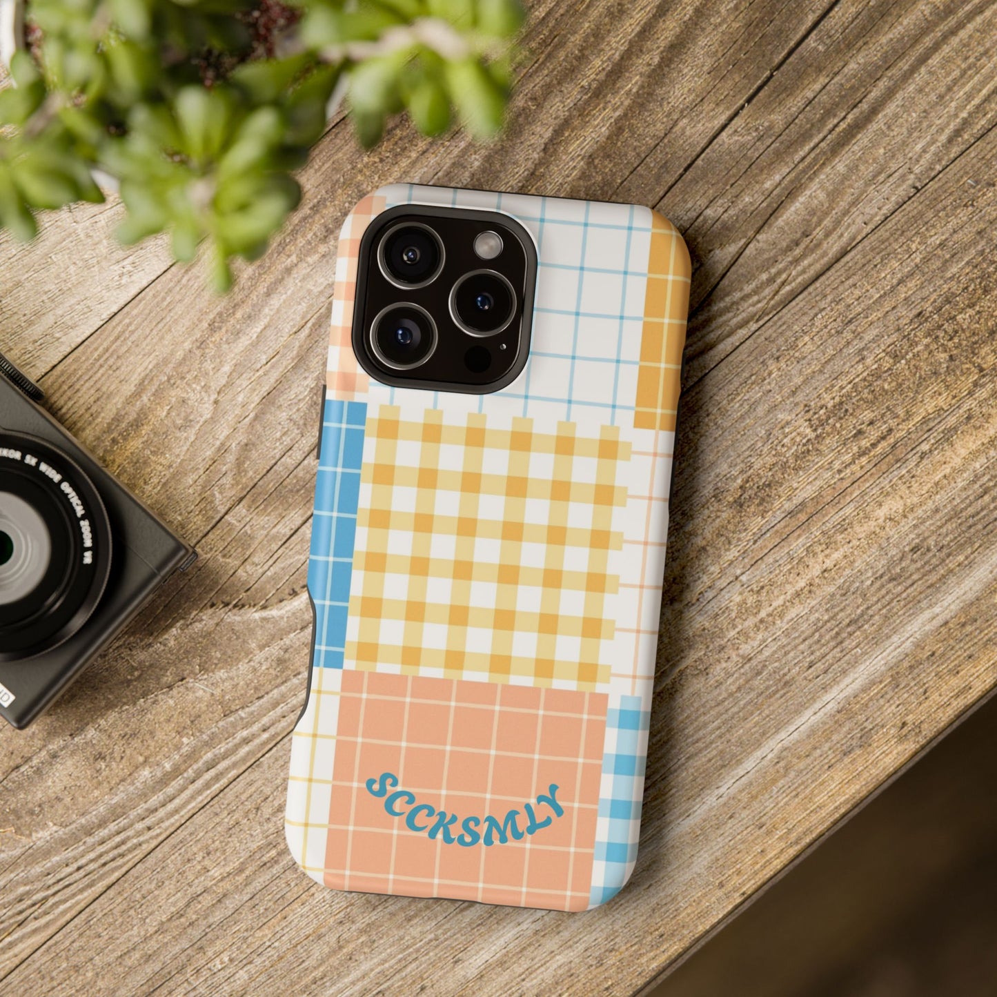 Joy Checkmate Phone Case for Apple