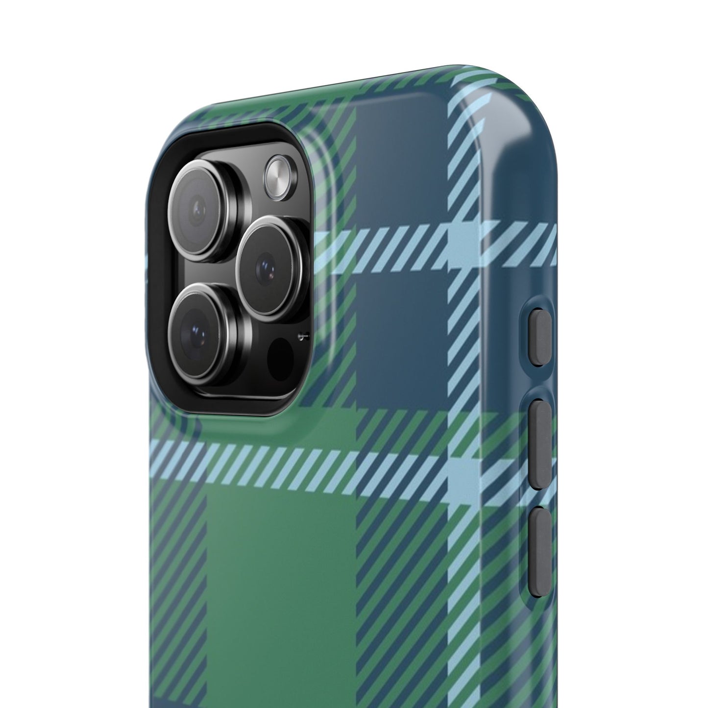 Earth and Sky Plaid Phone Case for Apple