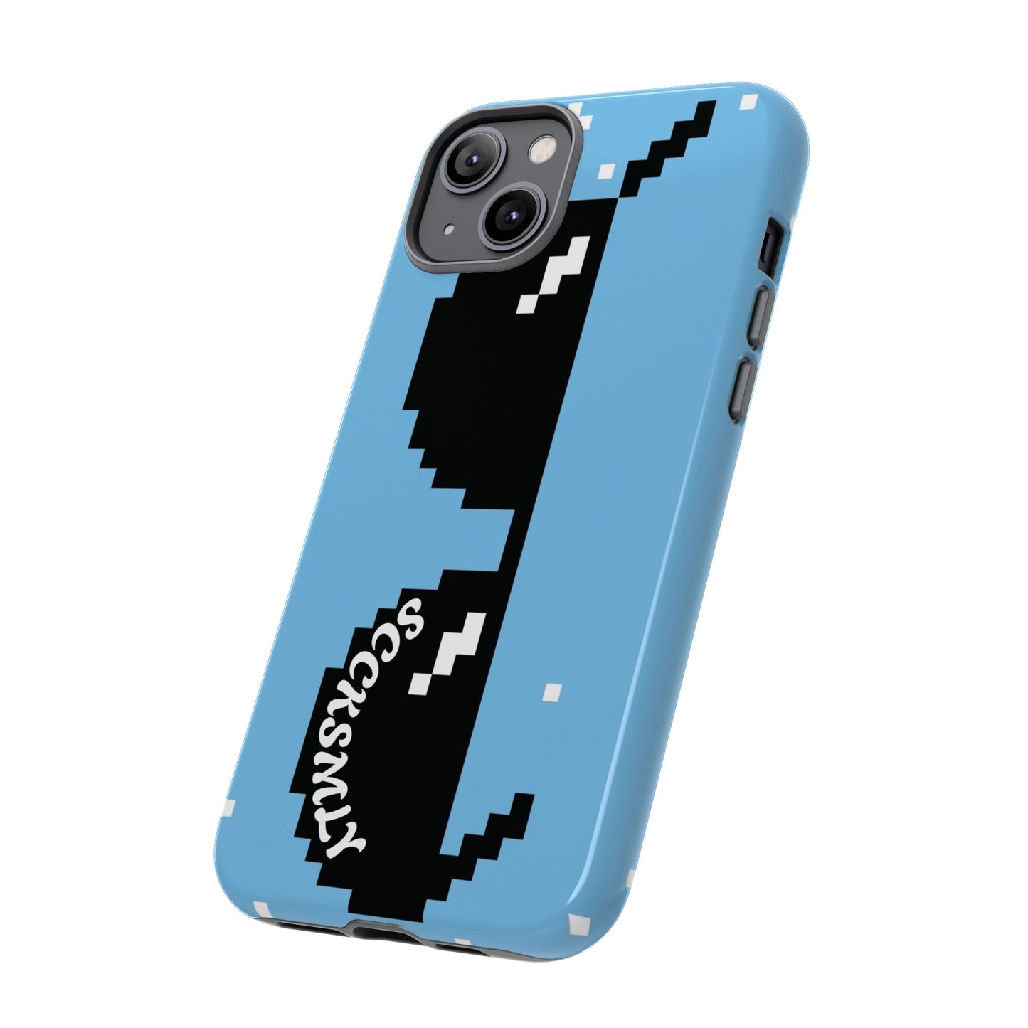 Pixel Glass Tough Phone Case for Apple