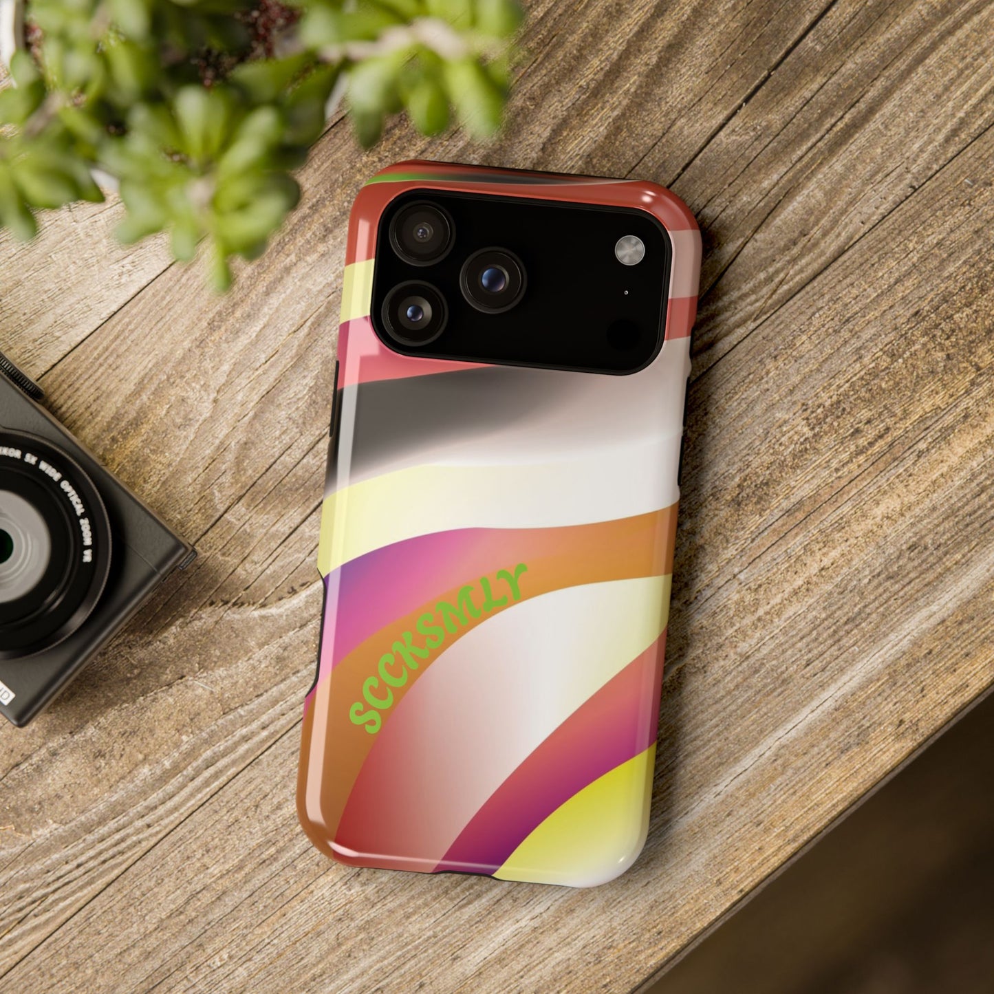 Neutral Waves Phone Case for Apple
