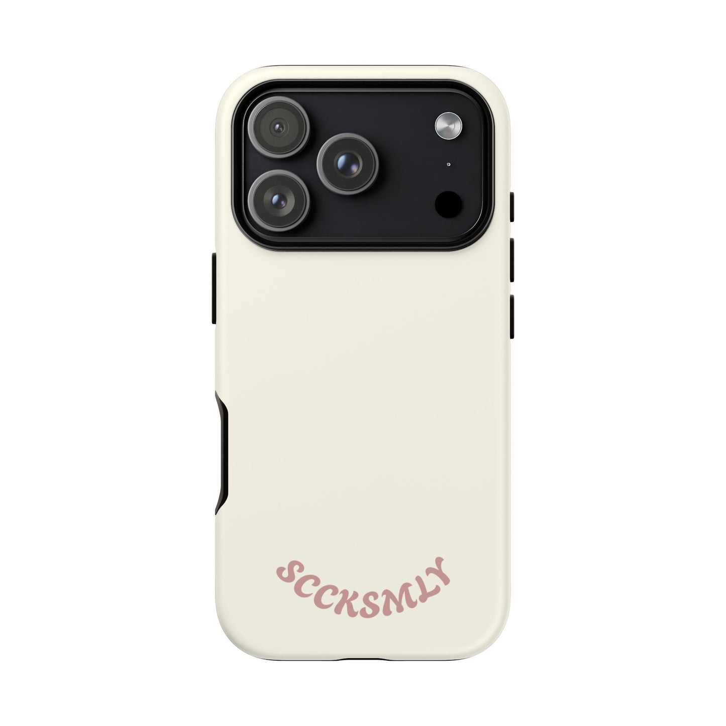 Sweet Oat Milk Tough Phone Case for Apple