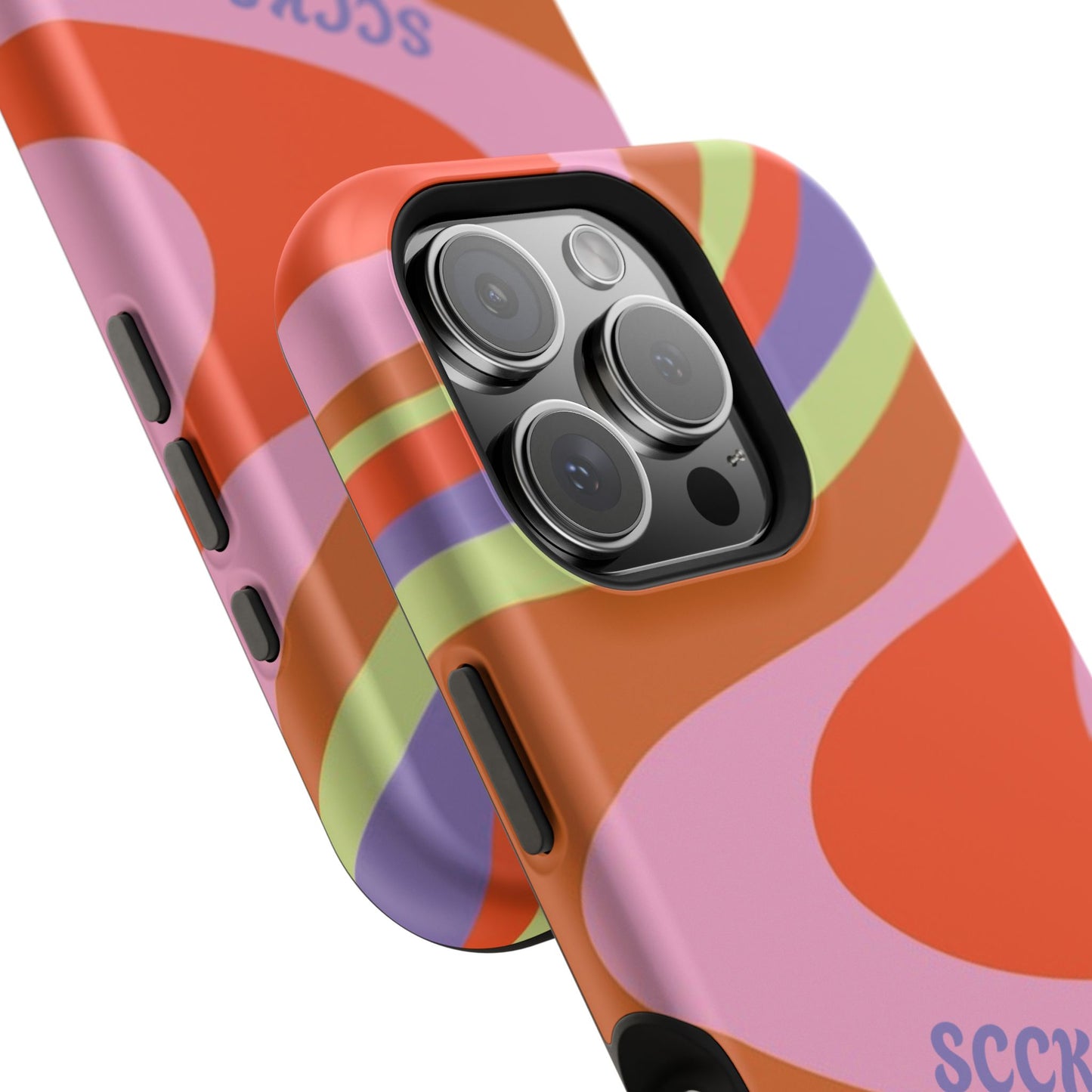 Curvy Swirl Phone Case for Apple