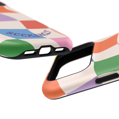 Checker Flicker Phone Case Apple