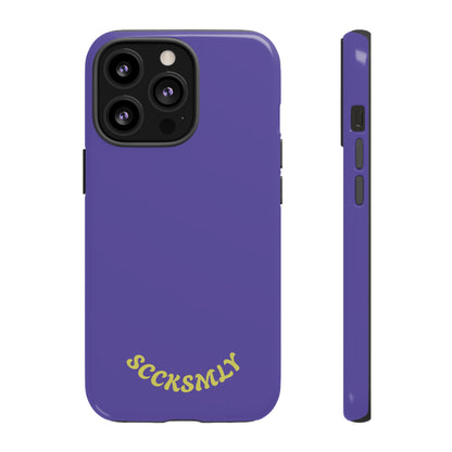 SOLID Dreamy Dusk Purple Tough Case for Apple