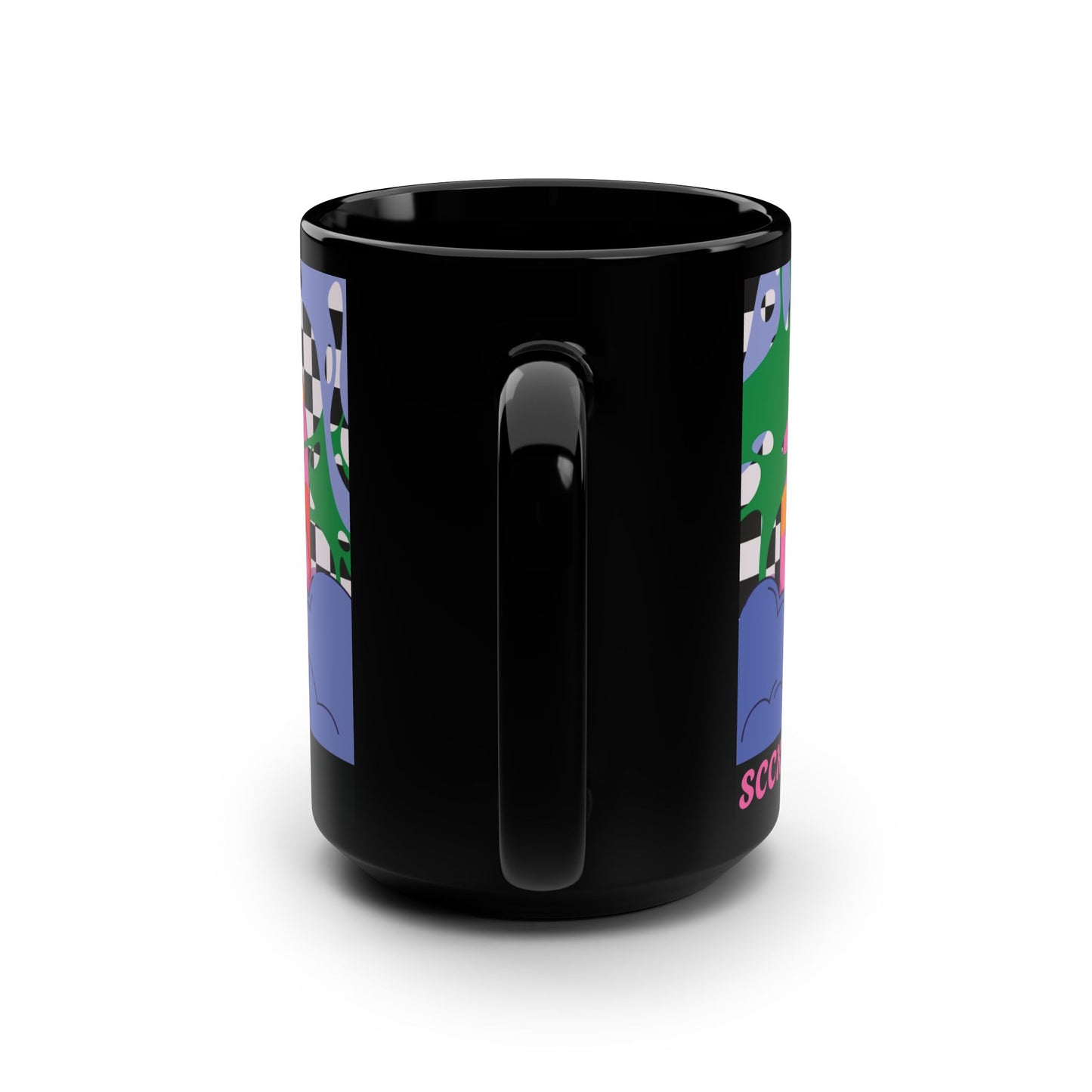 Mug WE ARE NOT ALONE 15 oz — Black