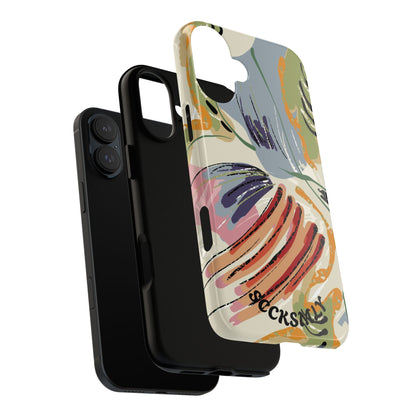 Botanical Strokes Palette Tough Phone Case for Apple