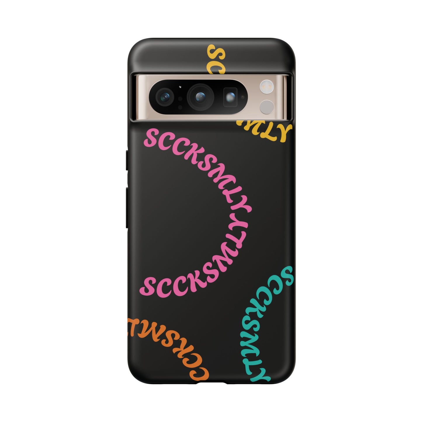 Y2K Wavy Script Tough Case for Google Pixel
