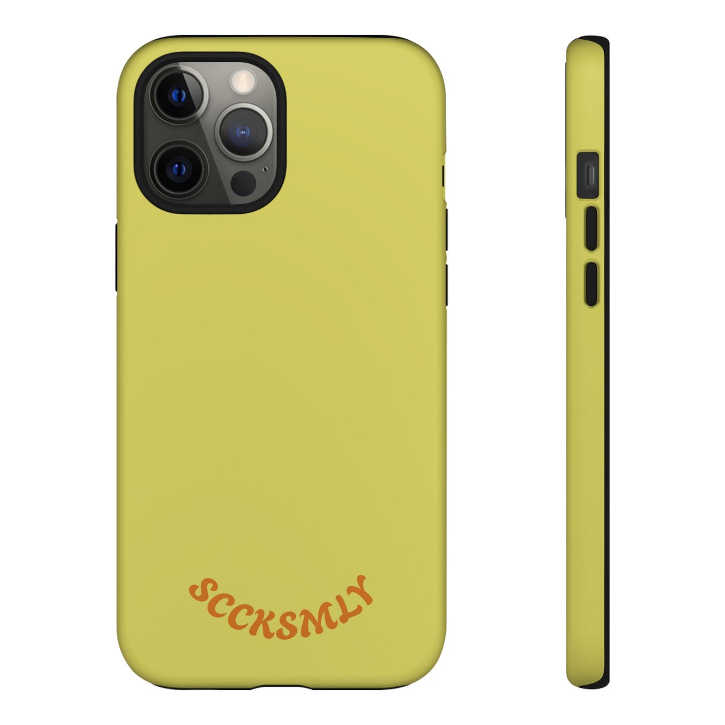 SOLID Lemon Dijon Glaze Tough Case for Apple