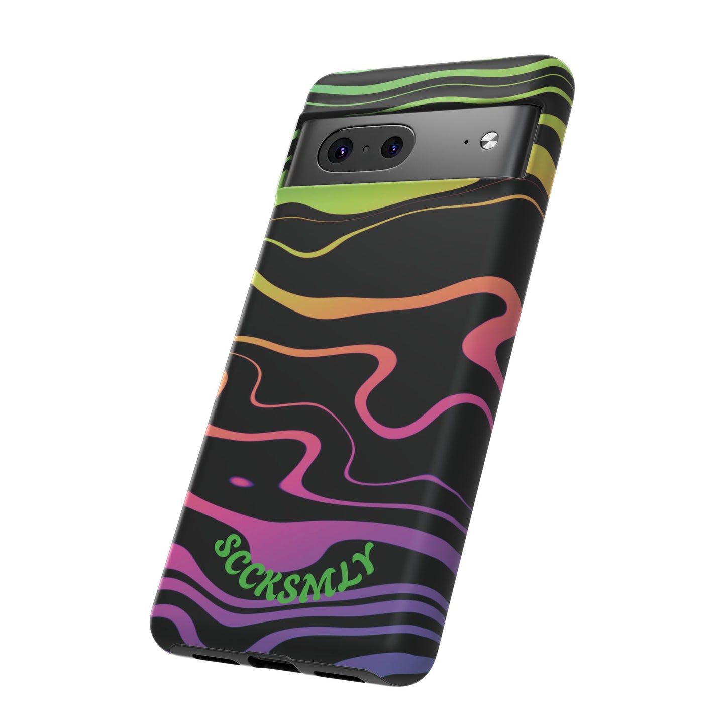 Dark Rainbow Phone Case For Google Pixel