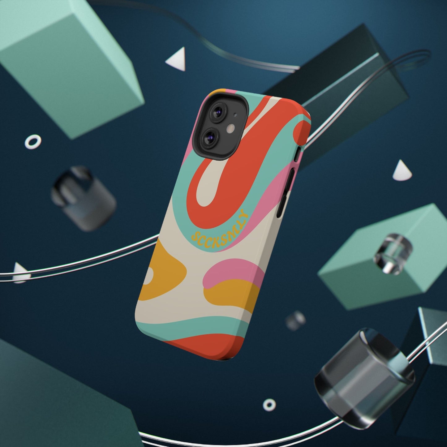 Psychodelic Acid Swirl Phone Case for "IOS or Apple"