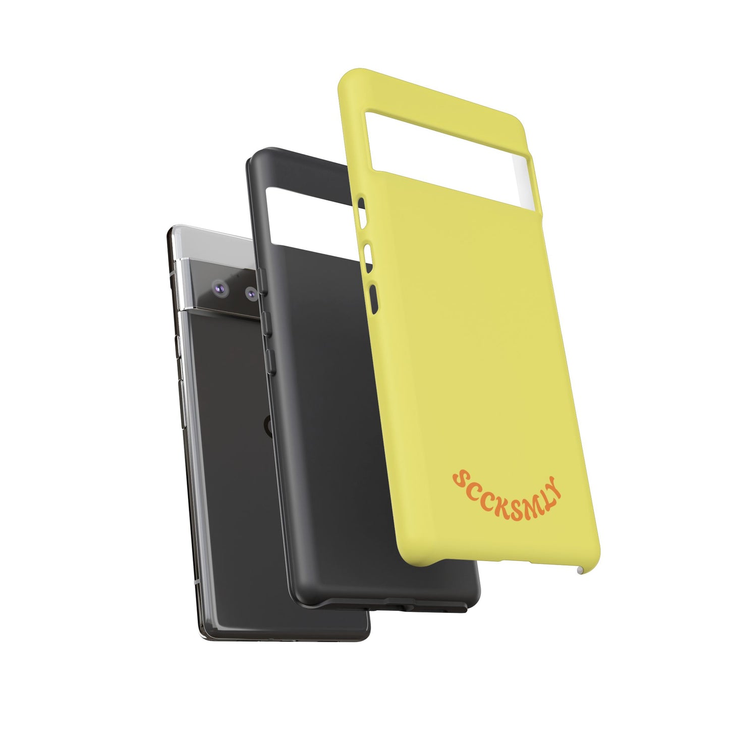 SOLID Lemon Dijon Glaze Tough Case for Google Pixel