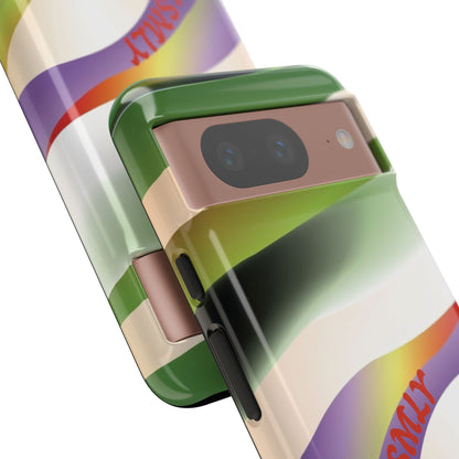 Green Waves Phone Case for Google Pixel