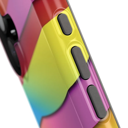 Modern Retro Rainbow Phone Case for Apple