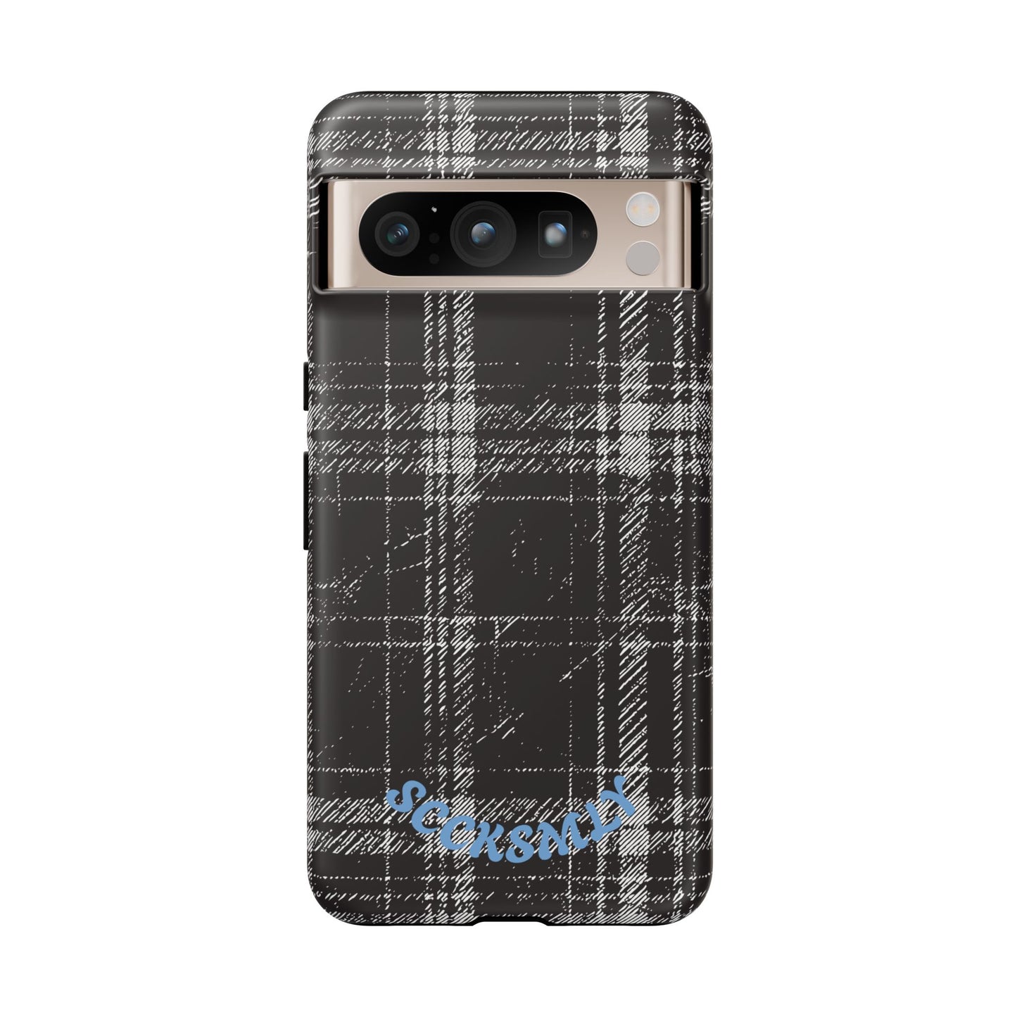 Smoky Grungy Plaid Phone Case for Google Pixel