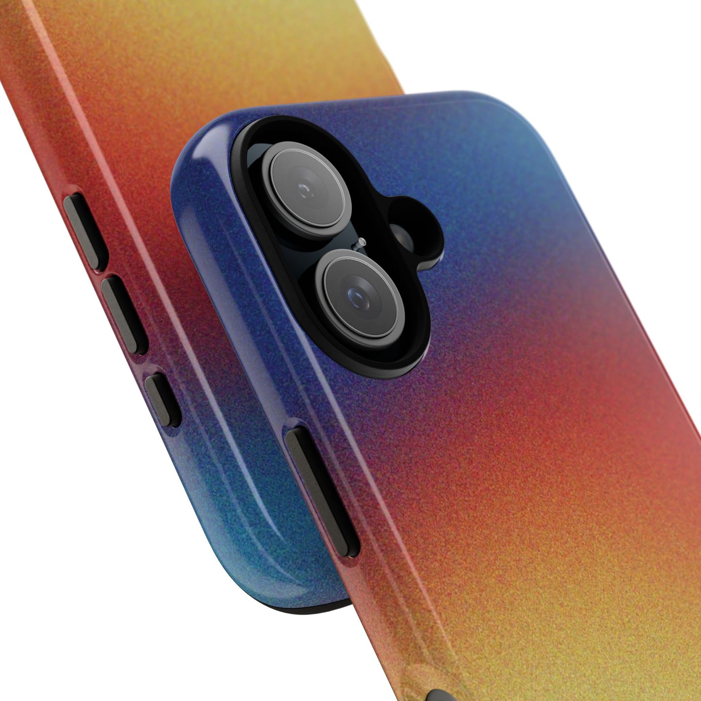 Faded Sunset Aura Tough Phone Case for Apple