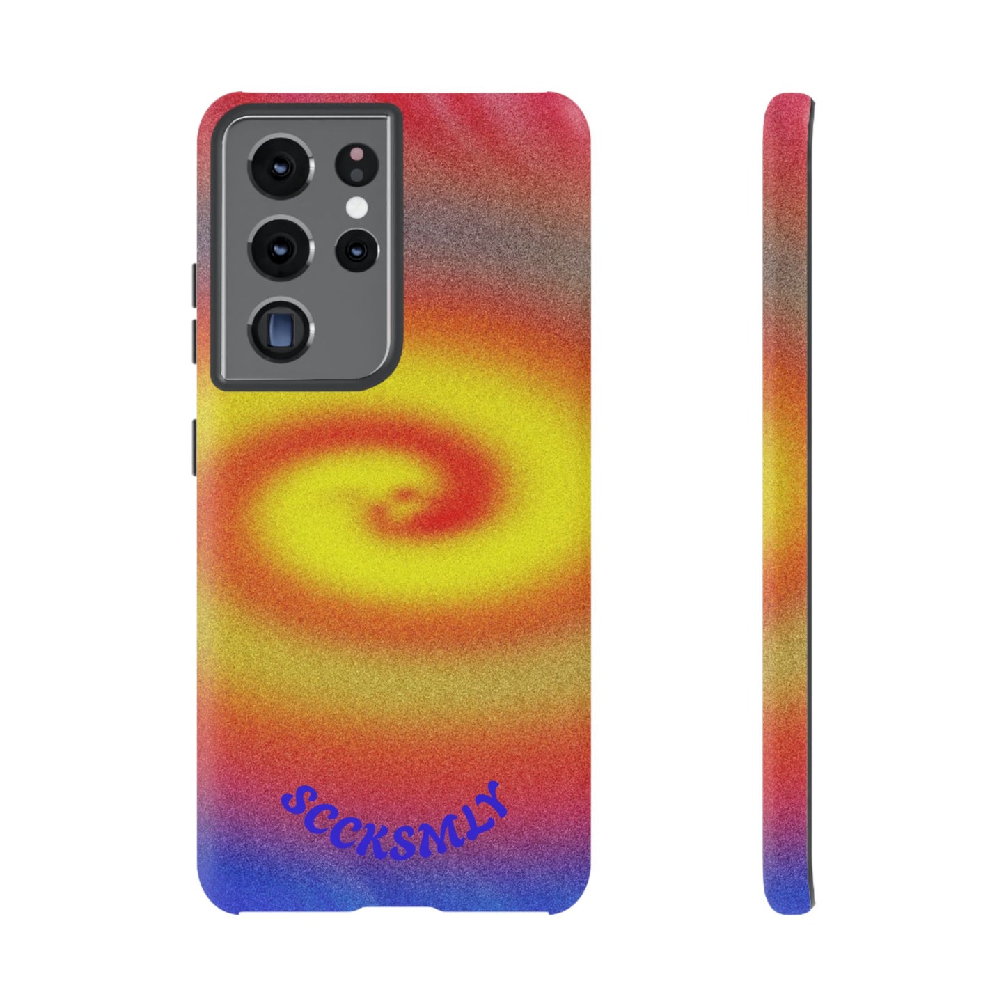 Toxic Spiral Tough Phone Case for Samsung