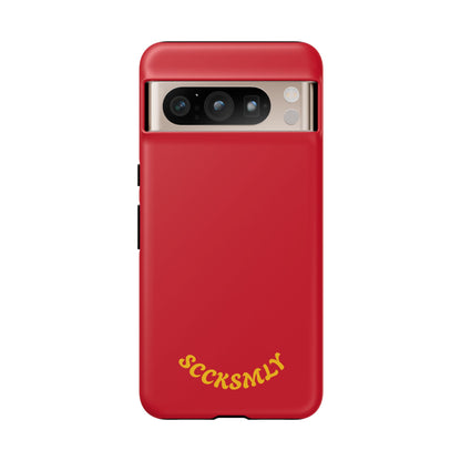 SOLID Calm Cherry Tough Case for Google Pixel