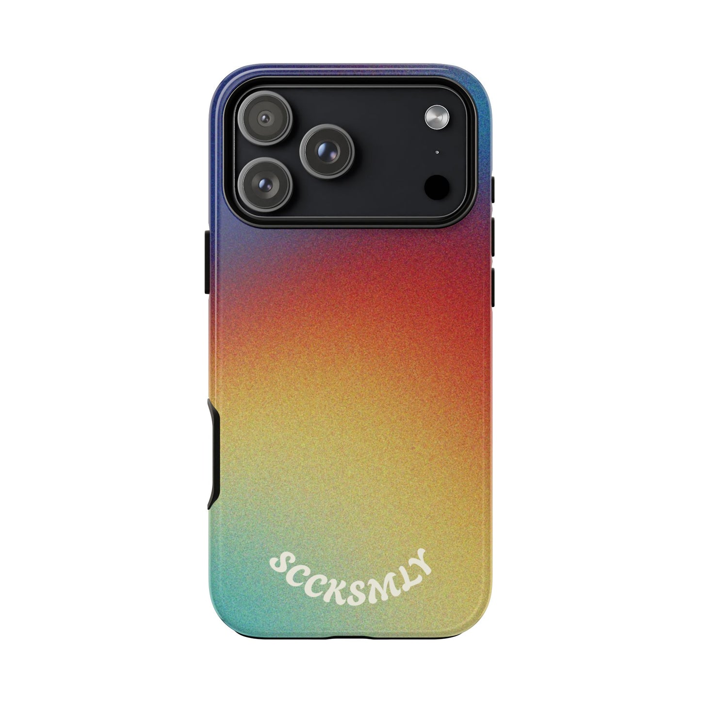 Faded Sunset Aura Tough Phone Case for Apple