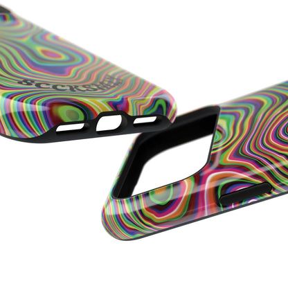 Acid Swirl Phone Case for Apple