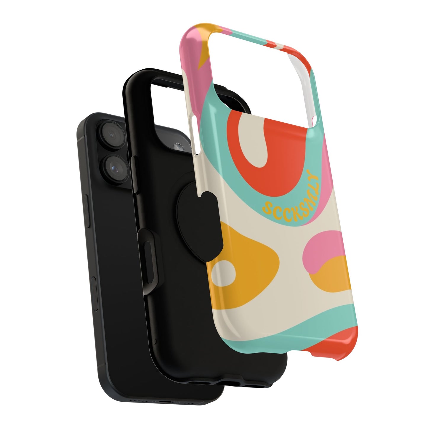 Psychodelic Acid Swirl Phone Case for Apple