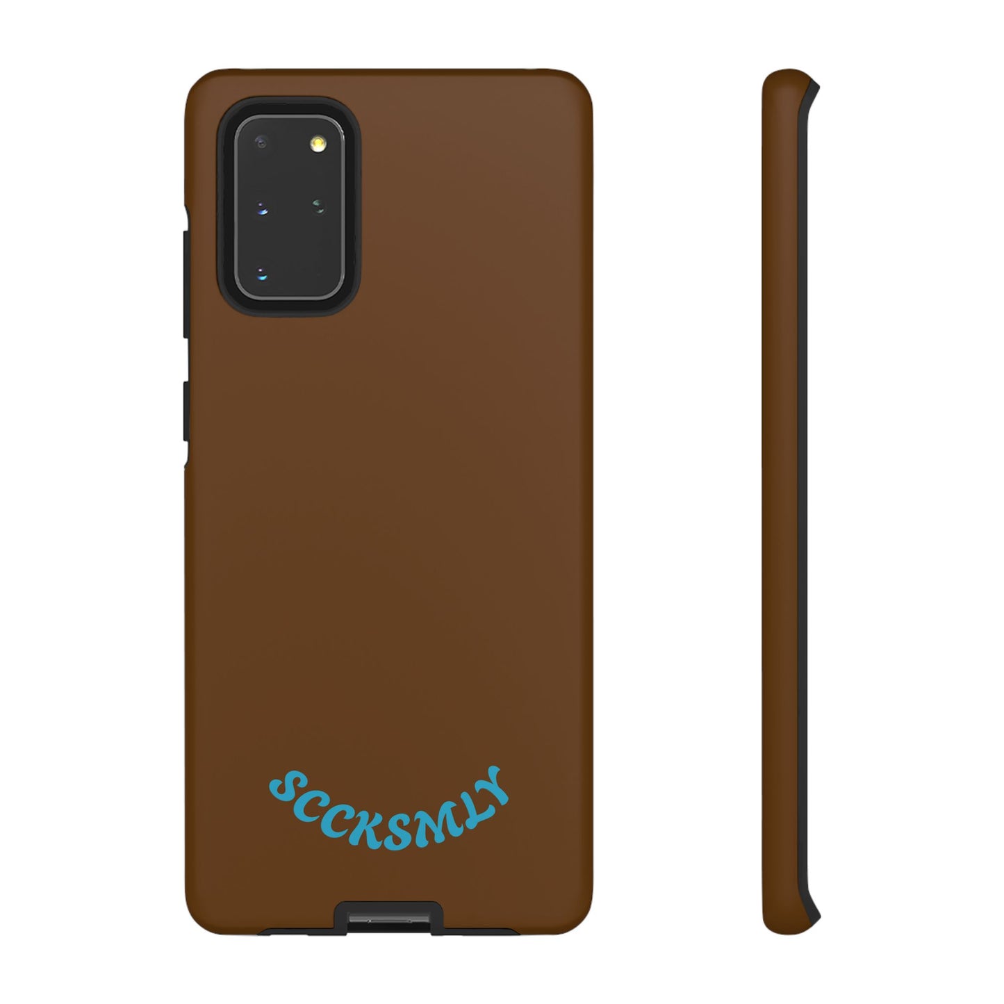 SOLID Chocolate Coco Tough Case for Samsung