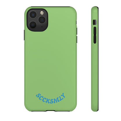 SOLID Sour Lime Tough Case for Apple