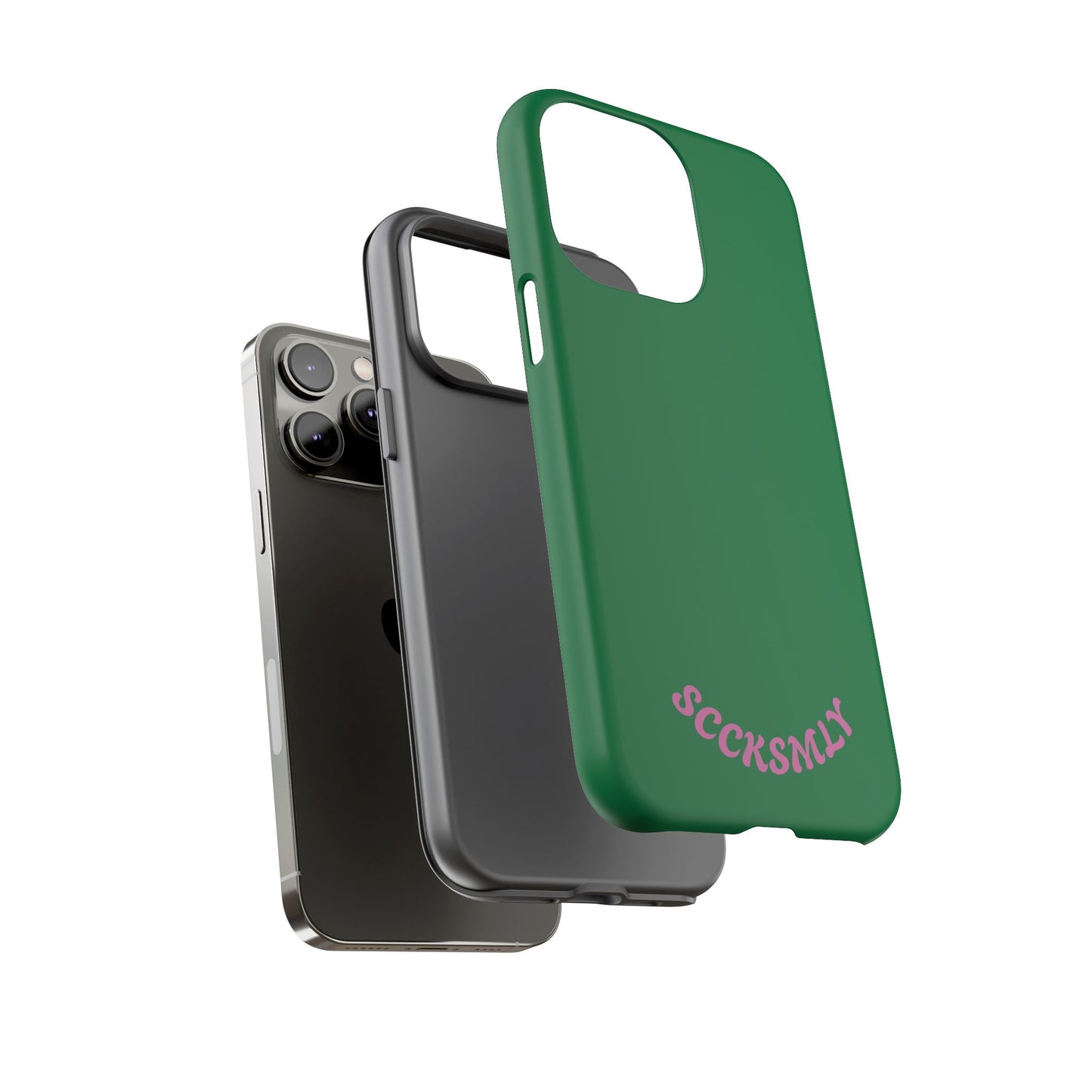 SOLID Garden Pink Tough Case for Apple