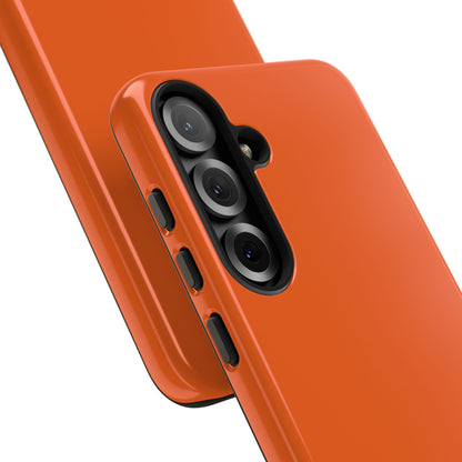 SOLID Tangerine Tough Case for Samsung
