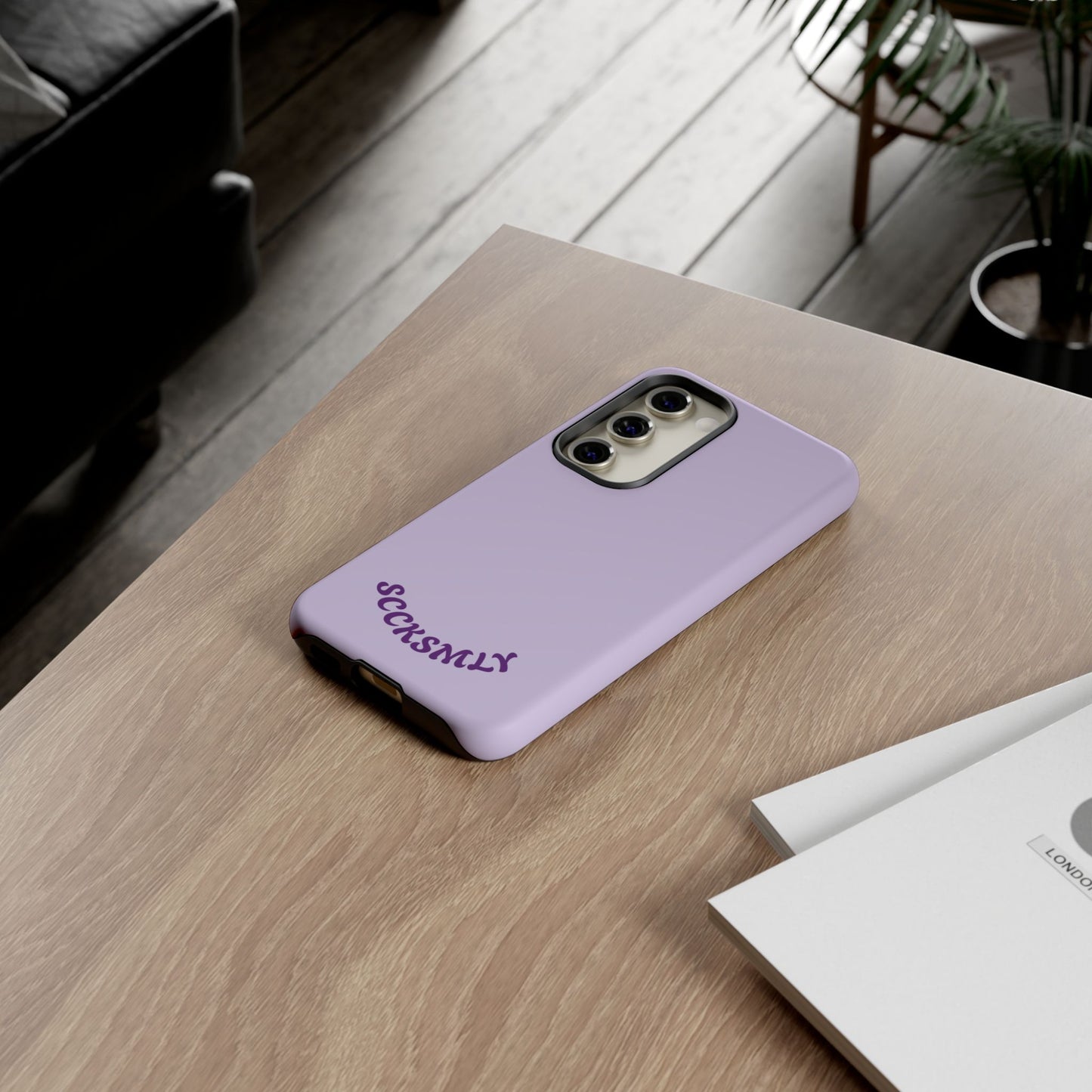 SOLID Morning Lilac Tough Case for Samsung