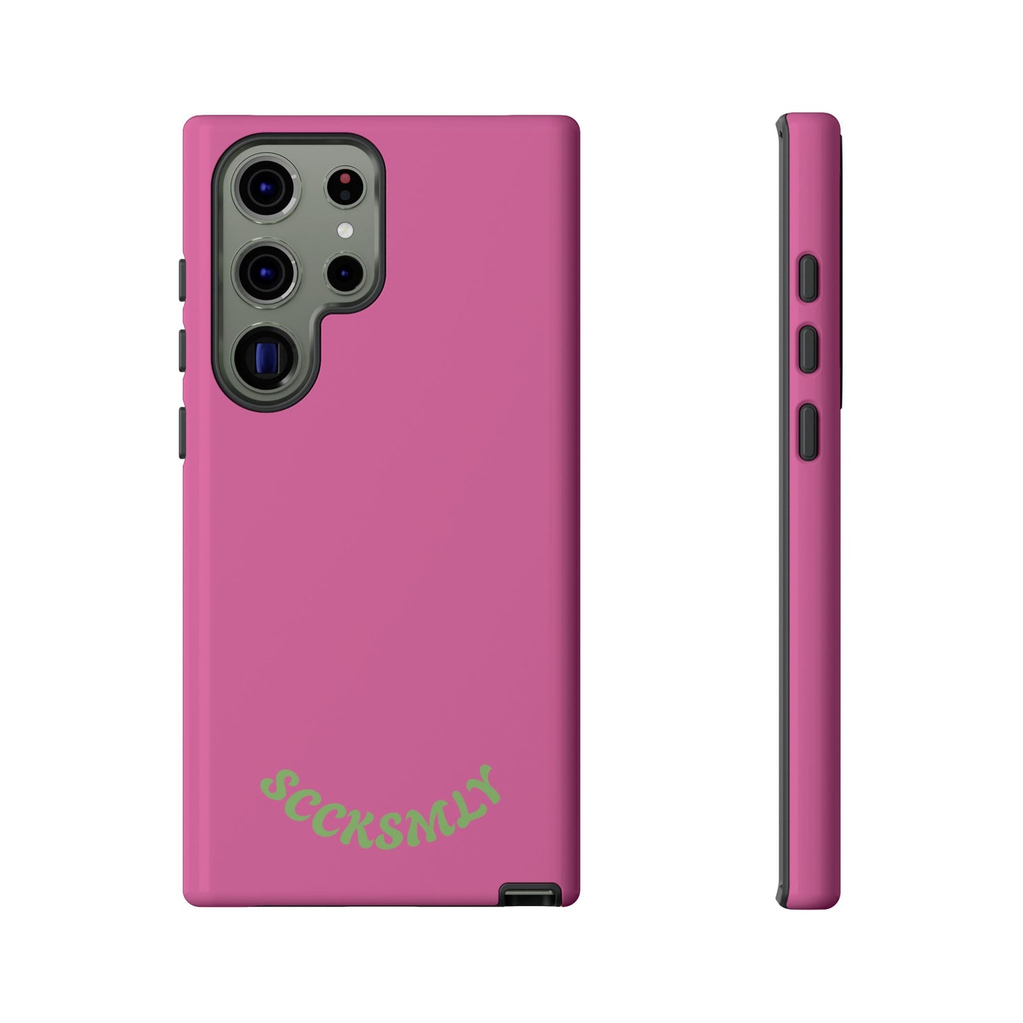 SOLID Sweet Static Pink Tough Case for Samsung