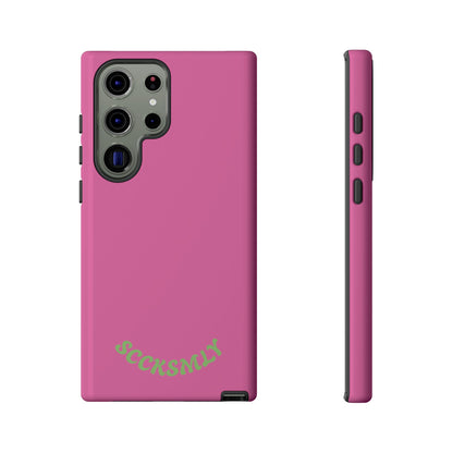 SOLID Sweet Static Pink Tough Case for Samsung