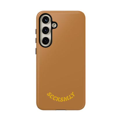 SOLID Spice Caramel Tough Case for Samsung