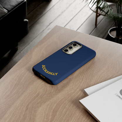 SOLID Cobalt Haze Tough Case for Samsung