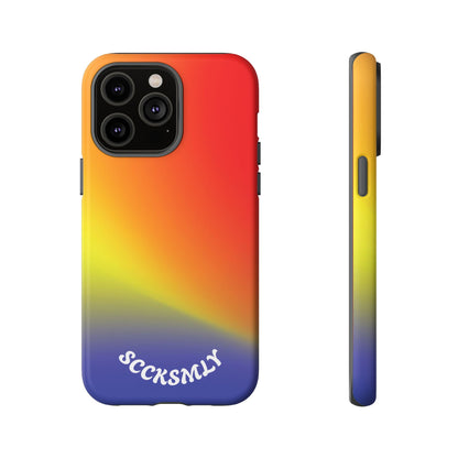 Volcanic Rain Tough Phone Case for Apple