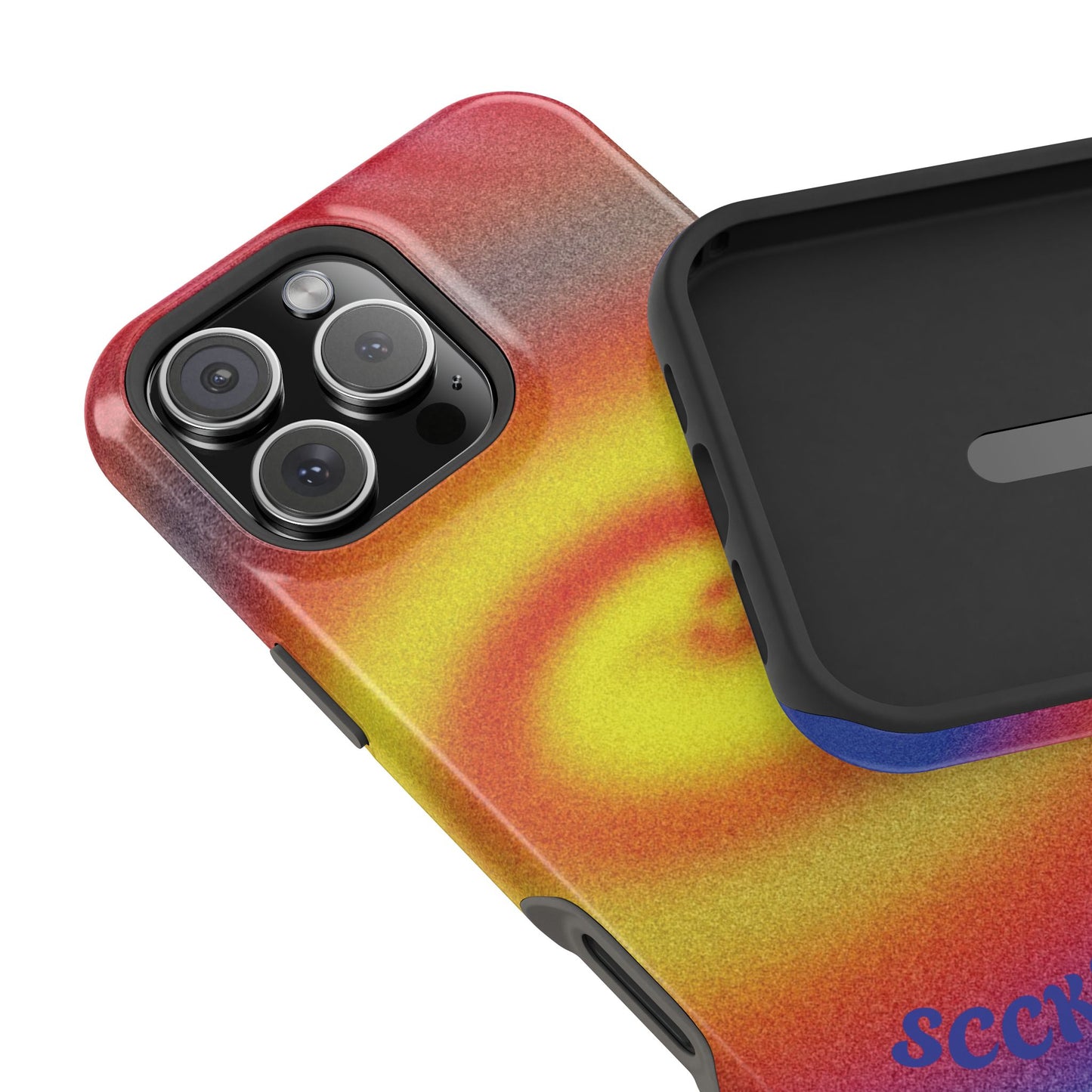 Toxic Spiral Tough Phone Case for Apple
